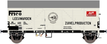 Exact-Train EX23748 - H0 - Gedeckter Güterwagen, Bremen Frico Rivella, NS, Ep. III